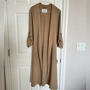 Aritzia Babaton Kahlo Long Robe Jacket